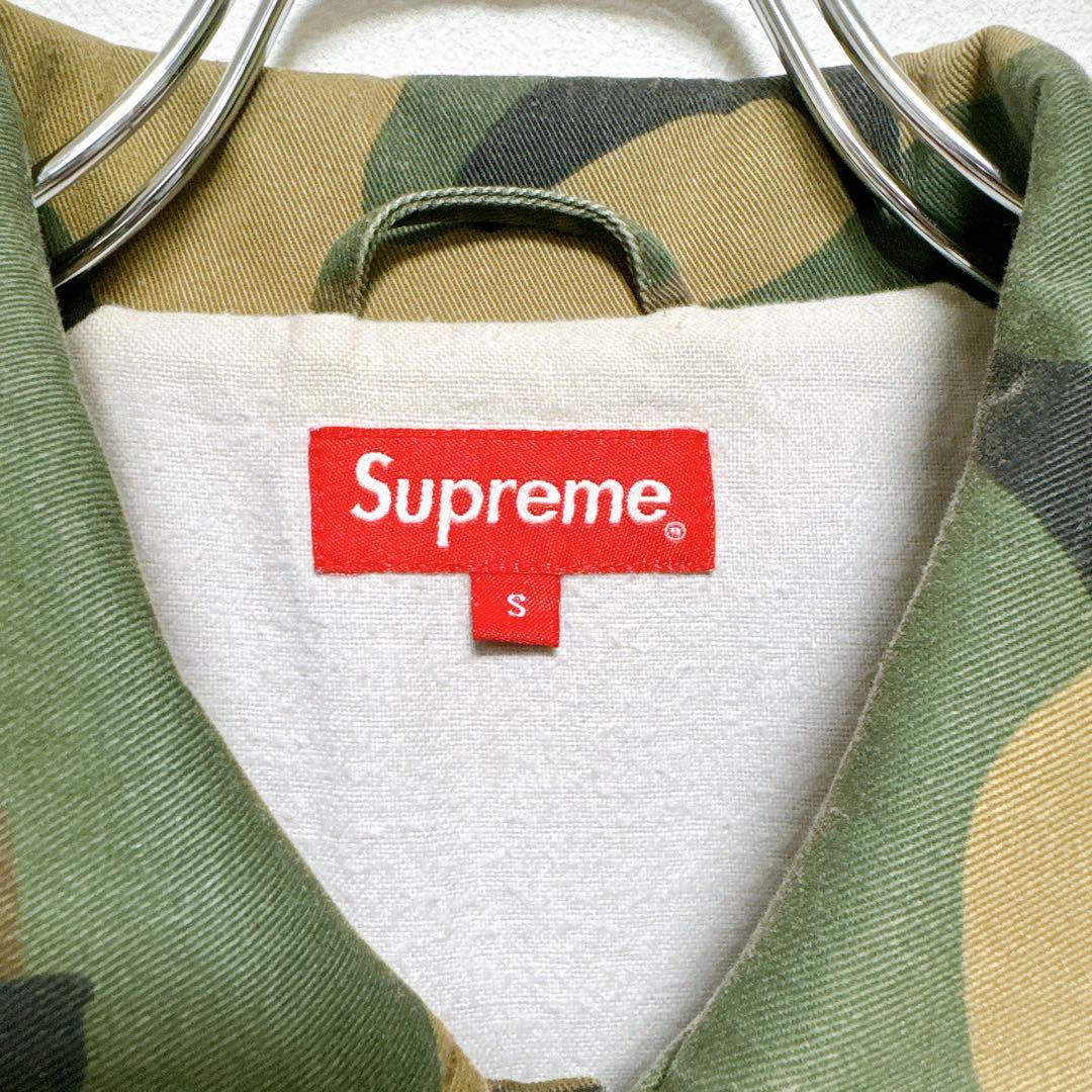 ⭐︎超希少⭐︎SUPREME 15fw アーチロゴ コーチジャケット 迷彩 カモ