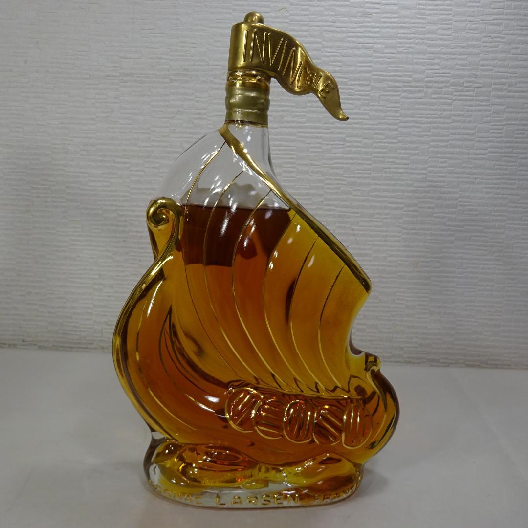 Larsen Invincible ブランデー 船型ボトル 3本