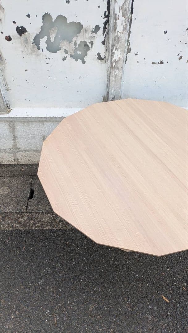 カリモク KNS カラーウッドプレーン ミディアム ラウンドテーブル　M2736