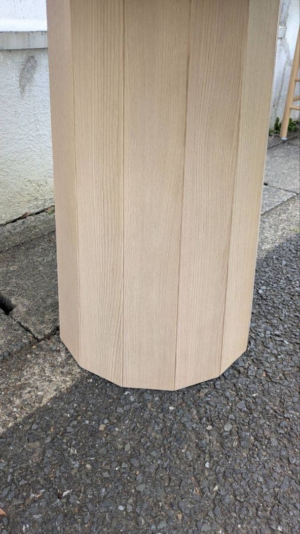 カリモク KNS カラーウッドプレーン ミディアム ラウンドテーブル　M2736