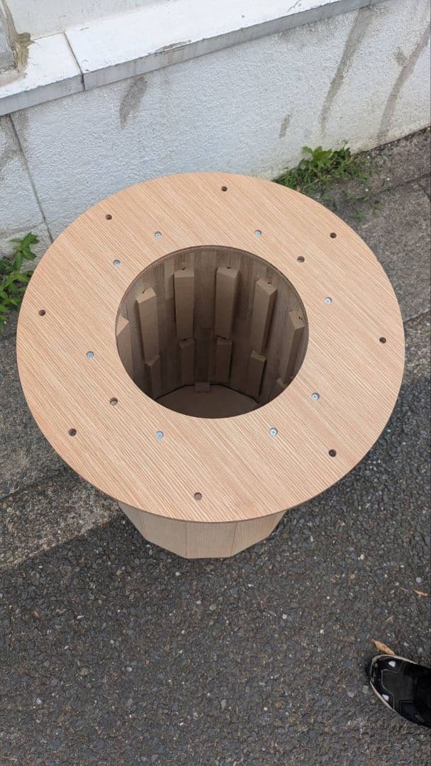 カリモク KNS カラーウッドプレーン ミディアム ラウンドテーブル　M2736