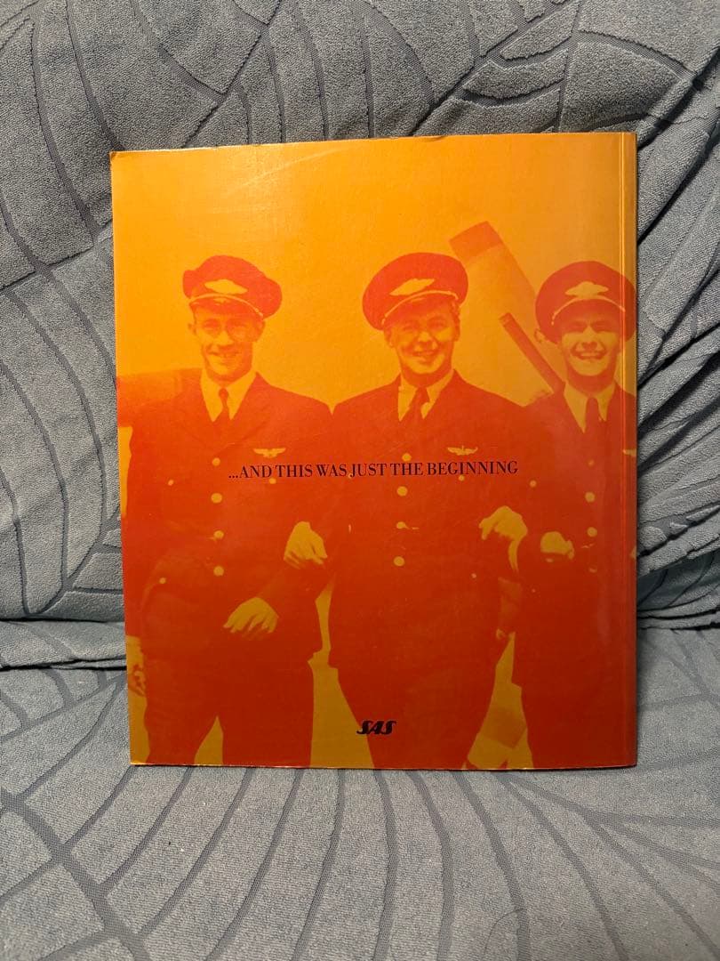 スカンジビア航空 モデルプレーン 1/200 50周年冊子 1996年