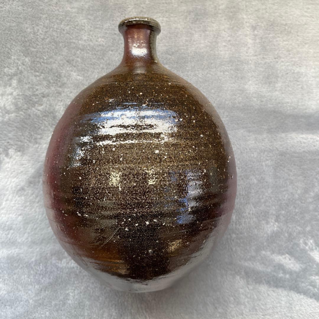 花入　杉原祥公作　丹波焼