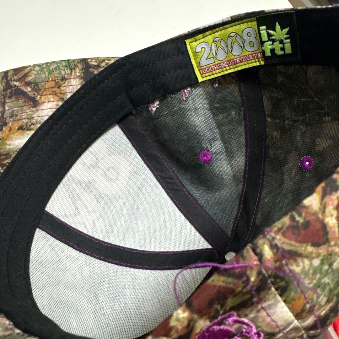 帽子 fuckthisindustry REALTREE HAT PURPLE