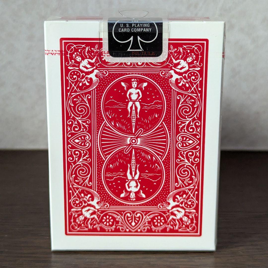 【ほぼ新品】BICYCLE RIDER BACK トランプ 12個入 おまけ有