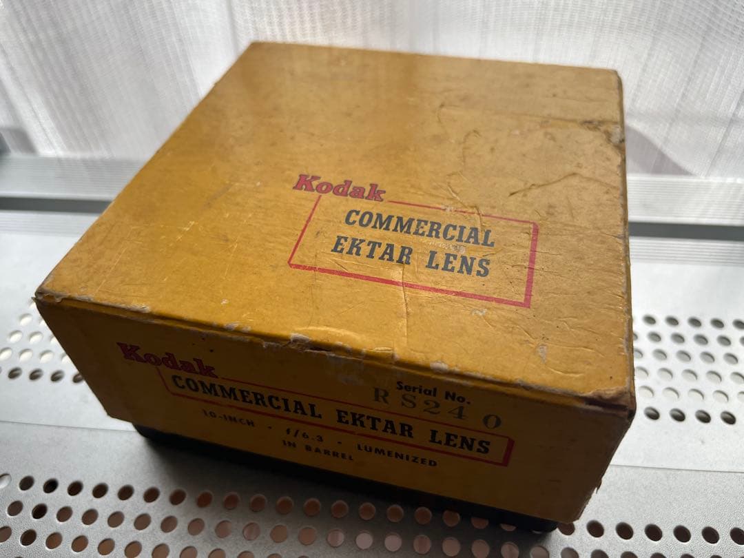 フィルムカメラ Kodak Commercial Ektar Lens 10-inch f6.3
