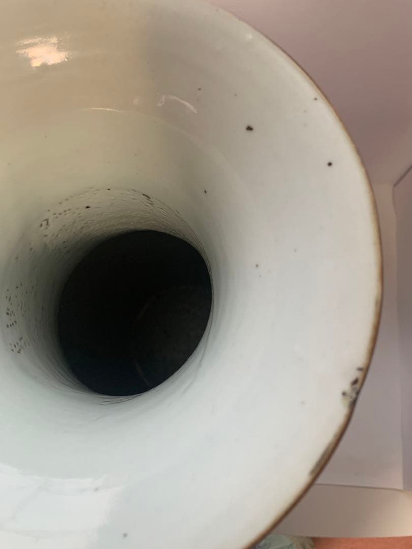 中国美術　粉彩大花瓶　送料込み