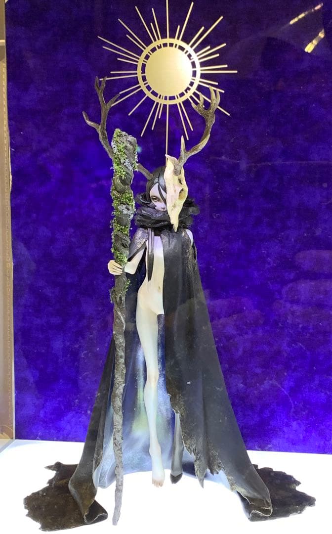 ワンフェス限定WF植物少女園　冬の森の女王ガレージキット未開封