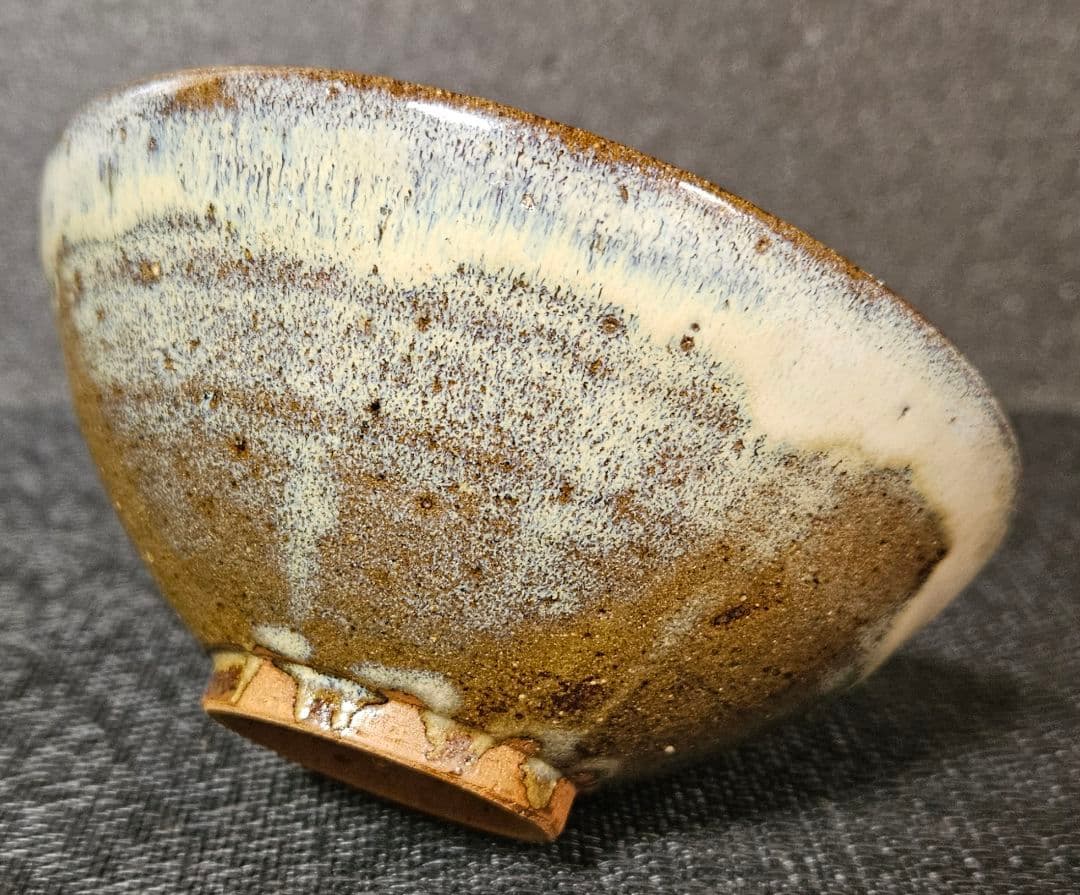 京焼【銀閣茶堂印】東山天目　天目茶碗　共箱　書付け箱　茶道具　茶器　茶事　茶の湯