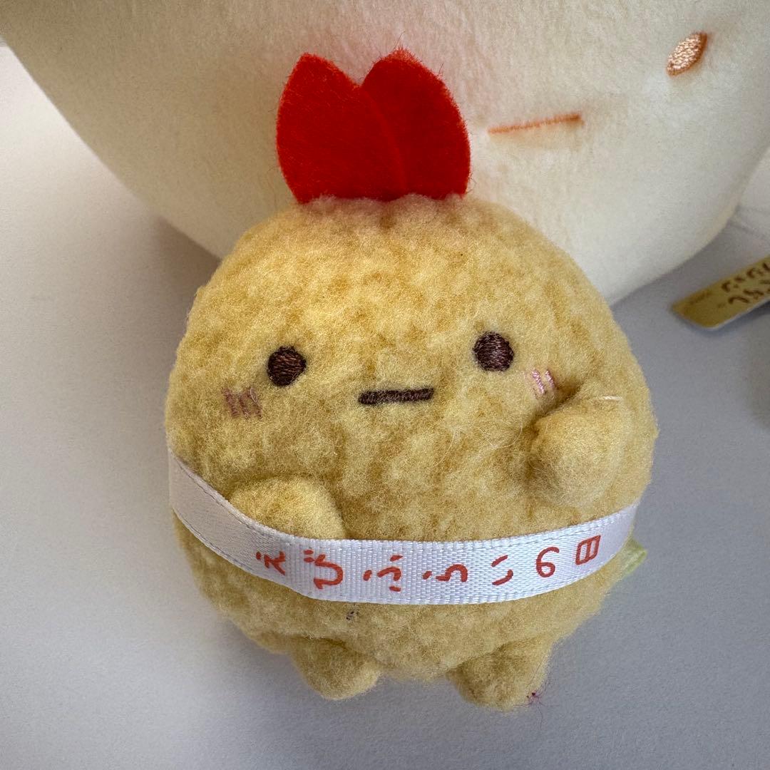すみっコぐらし　えびふらいの日　スペシャルぬいぐるみ　5コセット