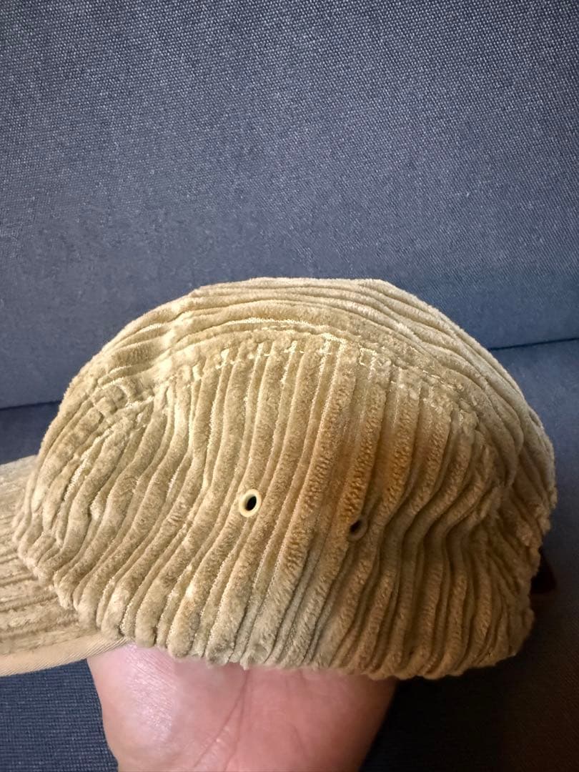 supreme シュプリーム ワッフル コーデュロイ キャップ 15aw