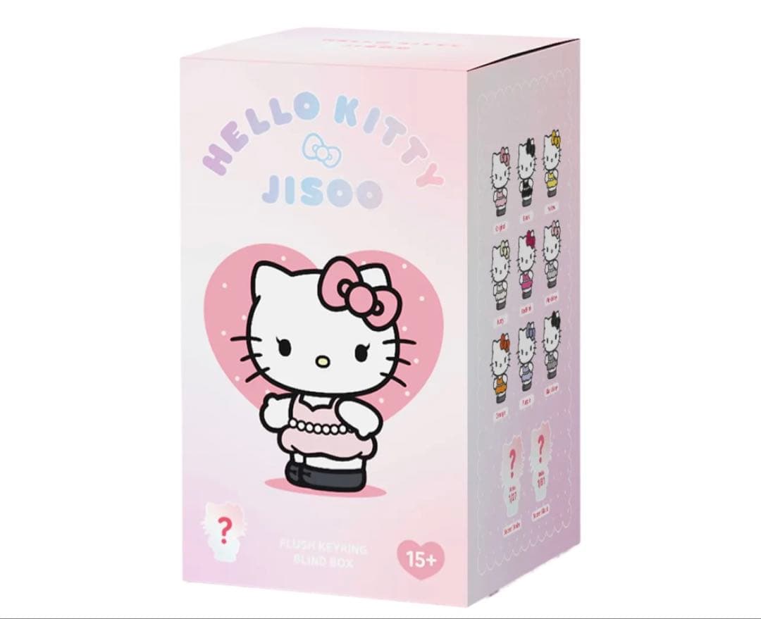 BLACKPINK ジス ハローキティぬいぐるみ キーホルダー