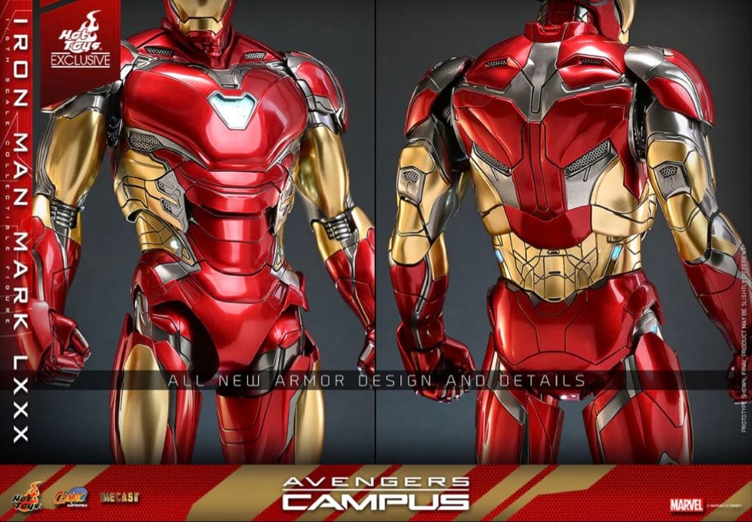 新品、未開封！　ホットトイズ　アイアンマン　マーク80 ムービーマスターピース