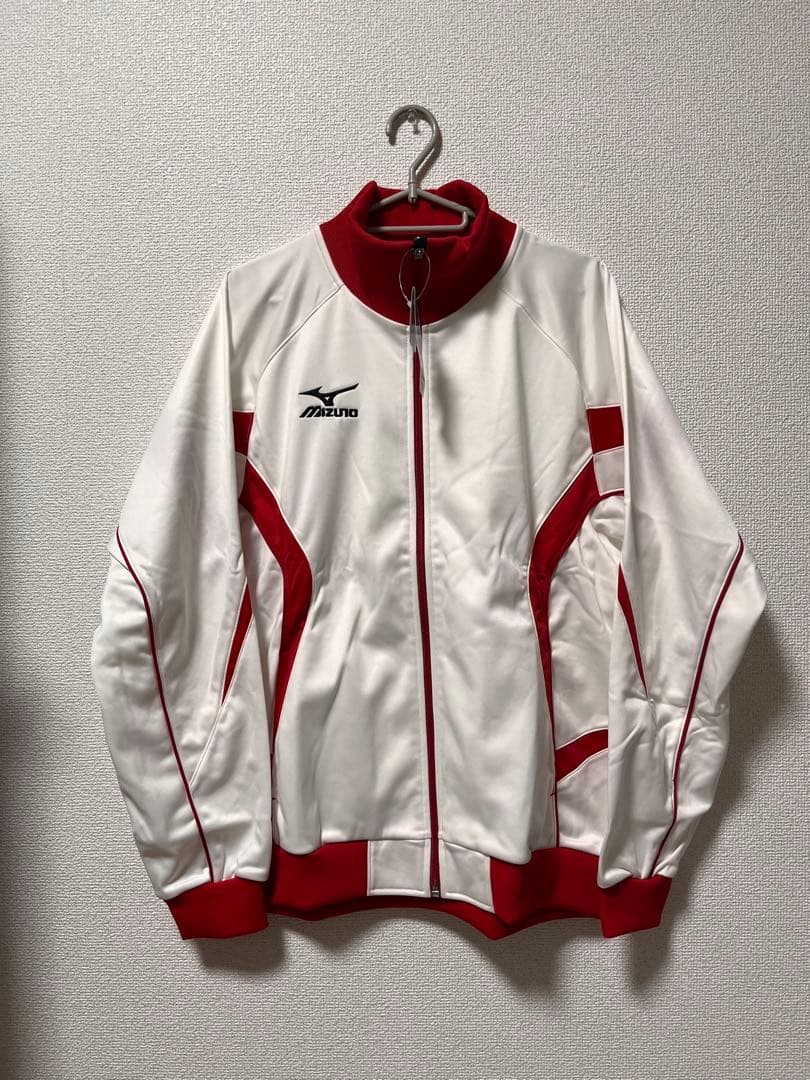 Mizuno競泳用ジャージ上下セット 日本代表 ホワイト/レッド