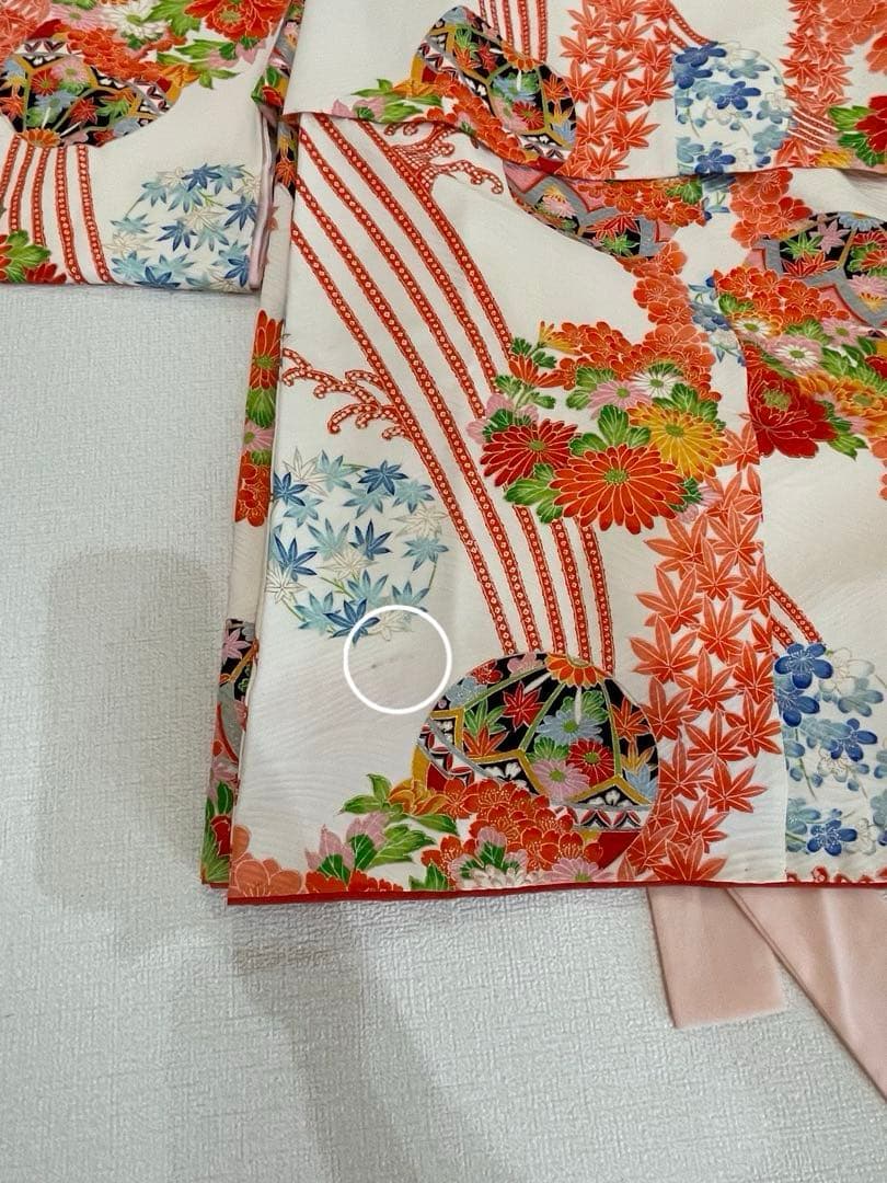 c*o様 七五三　7歳　女の子　お着物セット レトロ 可愛い 七五三詣り