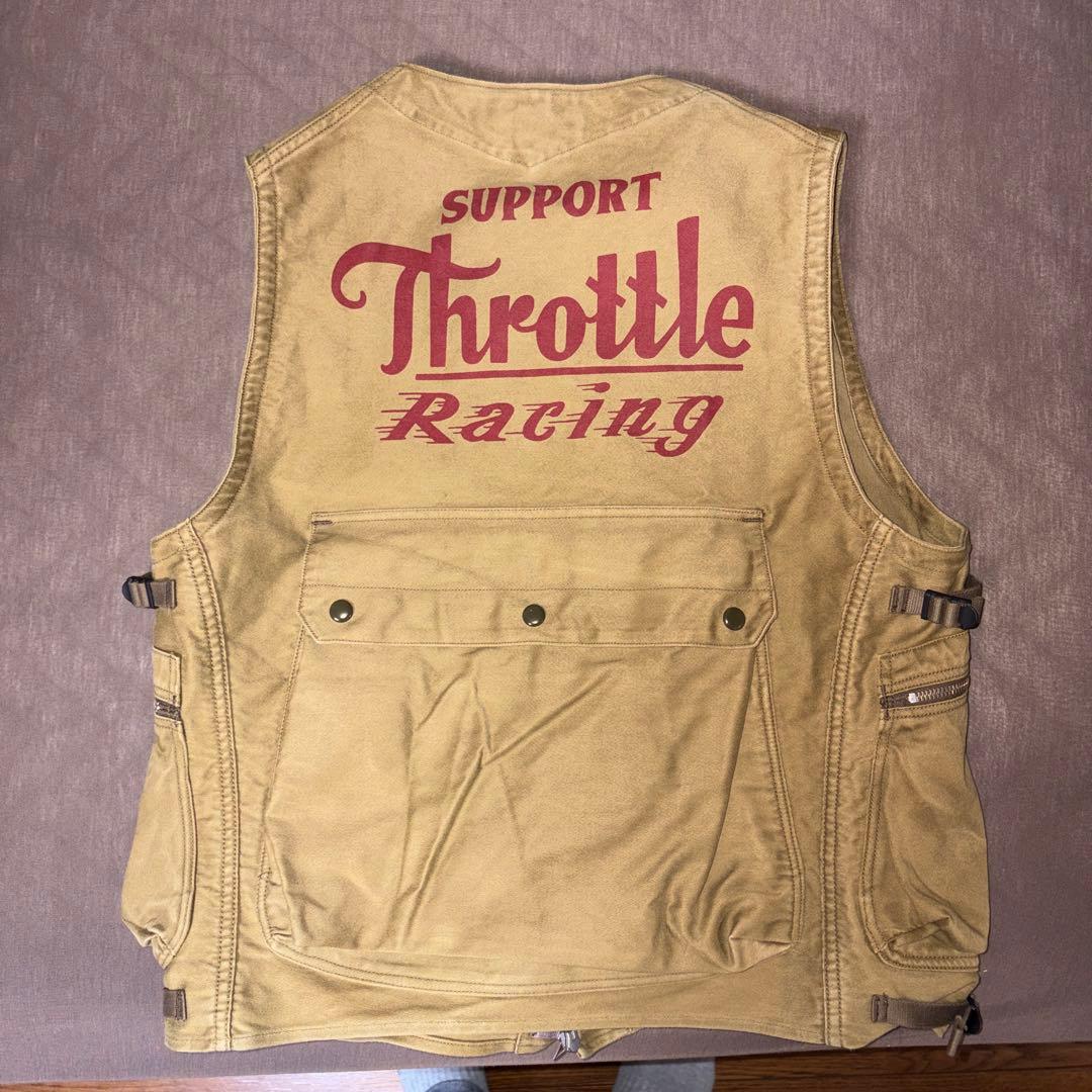 FREEWHEELERS スピードエンジニアスリーブレスコート サイズ40