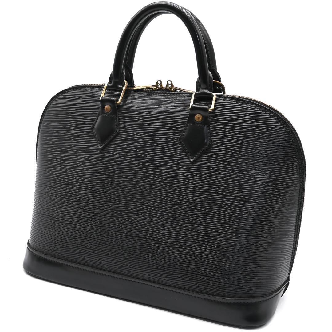 ルイヴィトン エピ アルマPM ハンドバッグ ブラック アルマ ノワール 黒