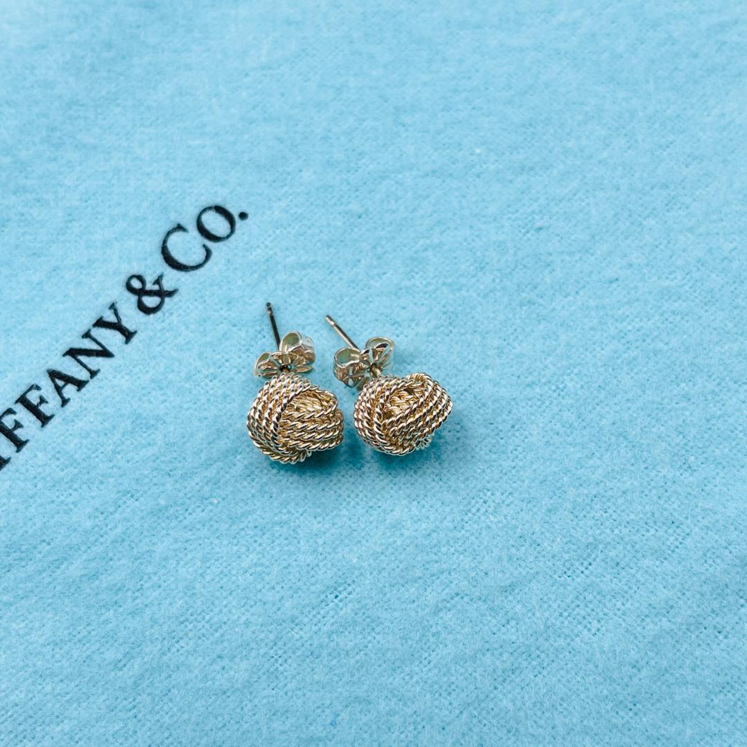 Tiffany & Co. ティファニー ピアス サマセット ツイスト ノット
