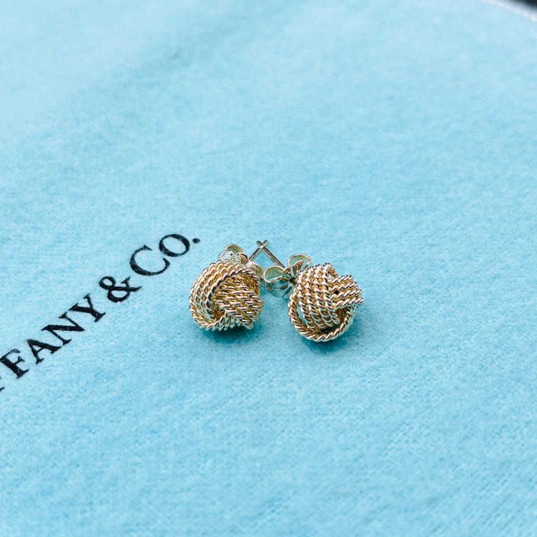 Tiffany & Co. ティファニー ピアス サマセット ツイスト ノット