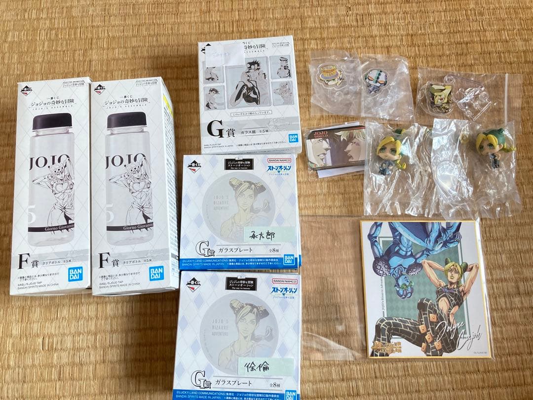 ジョジョ 一番くじ ジョジョワールド アニメ10周年記念展