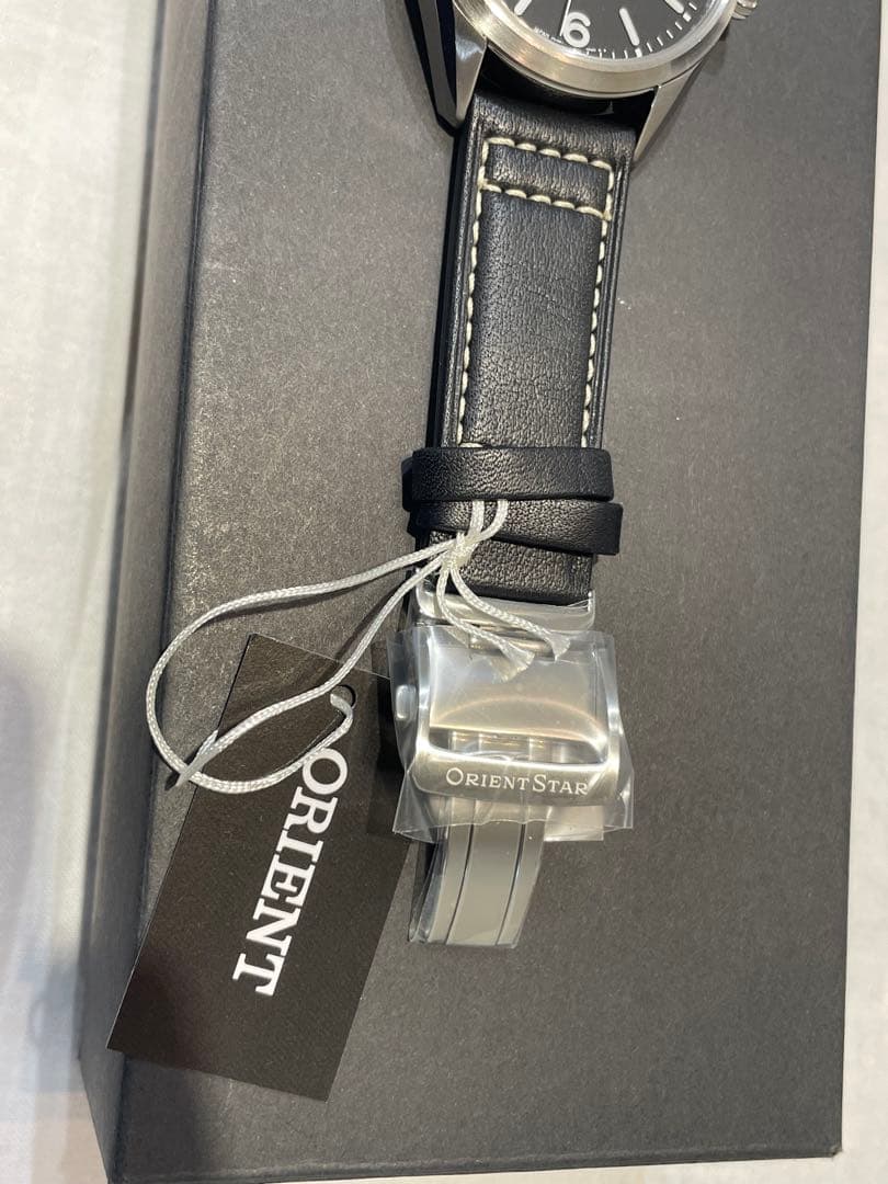 ORIENT STAR 自動巻き 腕時計 ブラックXRKAU0210B