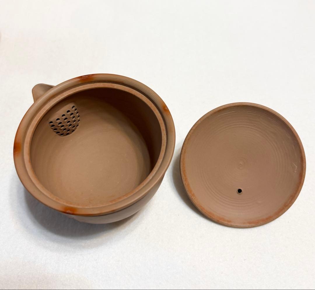 備前焼 木村陶峰 茶器揃 陶芸 煎茶器 宝瓶 湯冷まし 煎茶碗 木箱 共箱