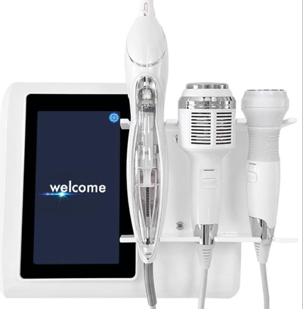 ダイヤモンドチップ　水光　ラジオ波　冷却　高周波　水光注射　針なし　エアー導入