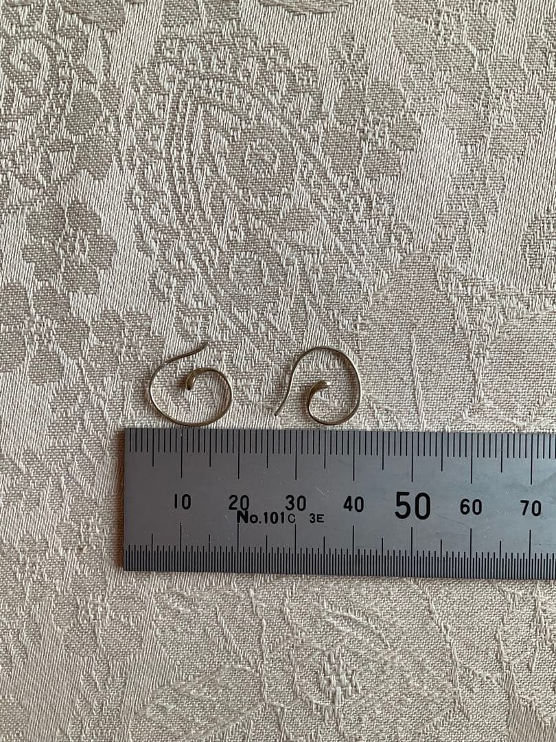 ヨーガンレール　シルバー　ピアスフック　未使用品