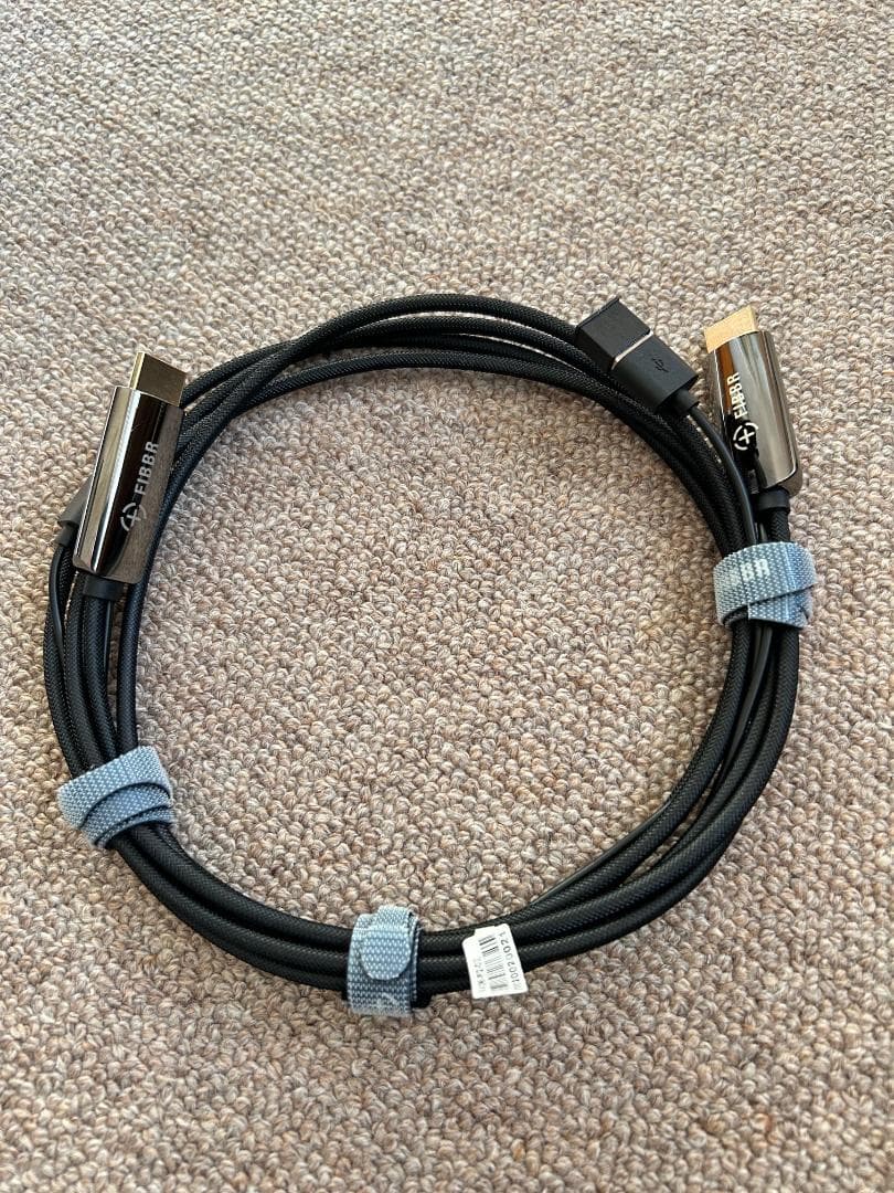 FIBBRフィバーPURE2光変換式4K対応HDMIケーブル 24Gbps 美品