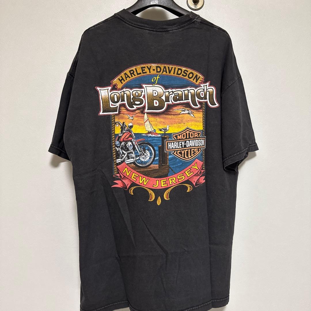 k.s希少フレイムファイヤーハーレーharleytシャツXLヴィンテージ