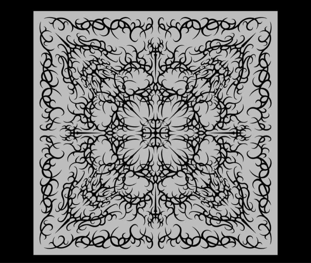 最終値下げ‼️Yxngbratz Thorn Skull Scarf スカーフ