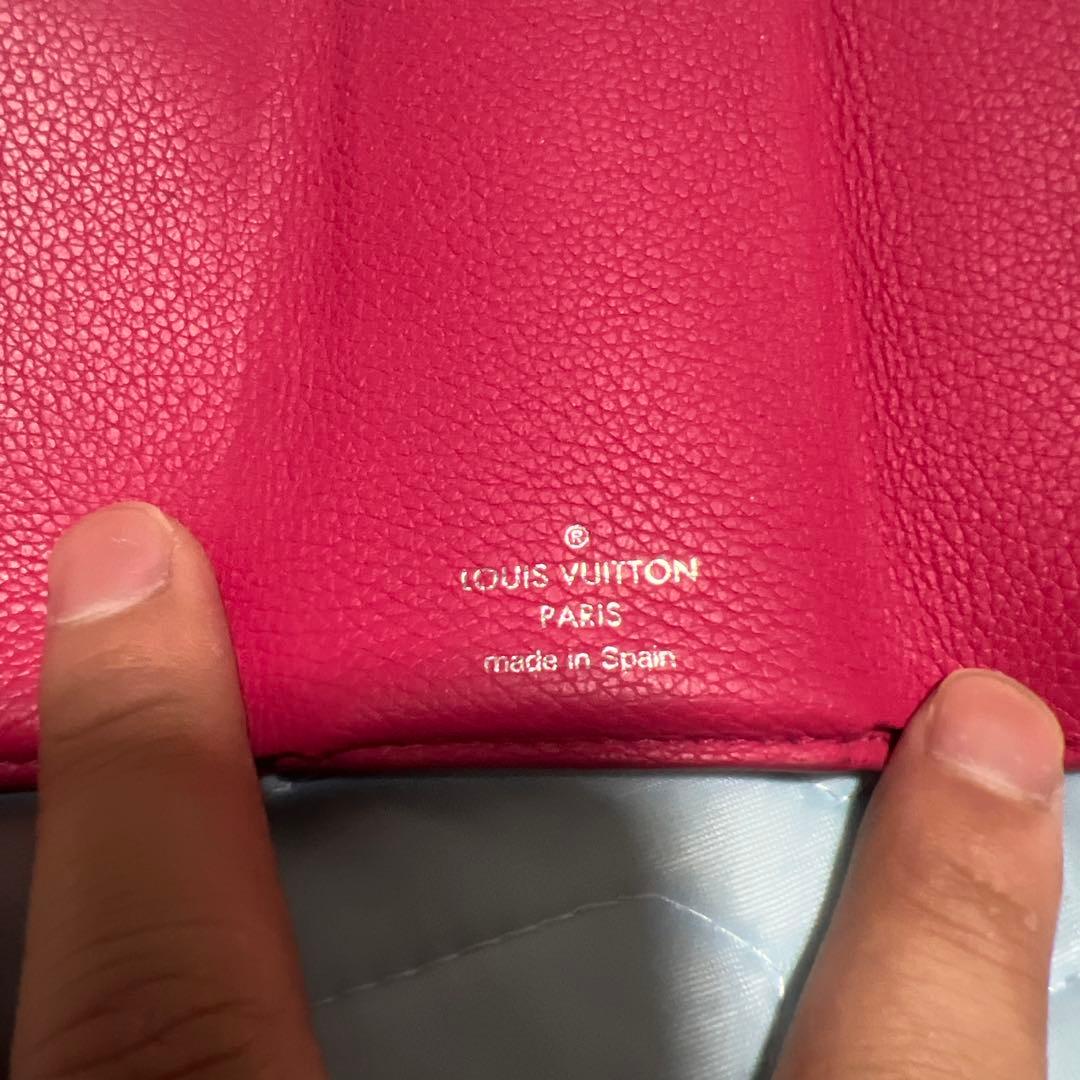 ルイ・ヴィトン ピンク 三つ折り財布