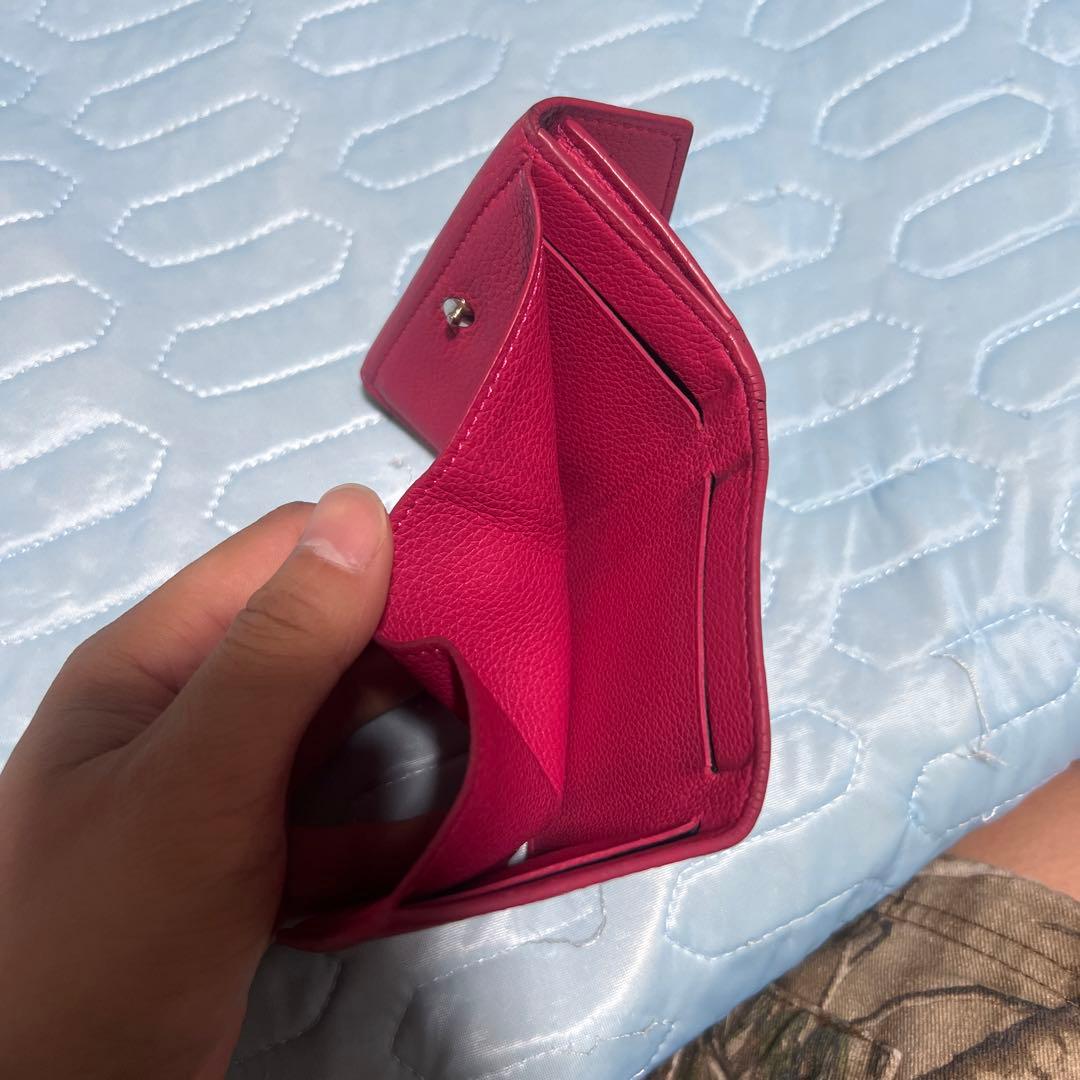 ルイ・ヴィトン ピンク 三つ折り財布