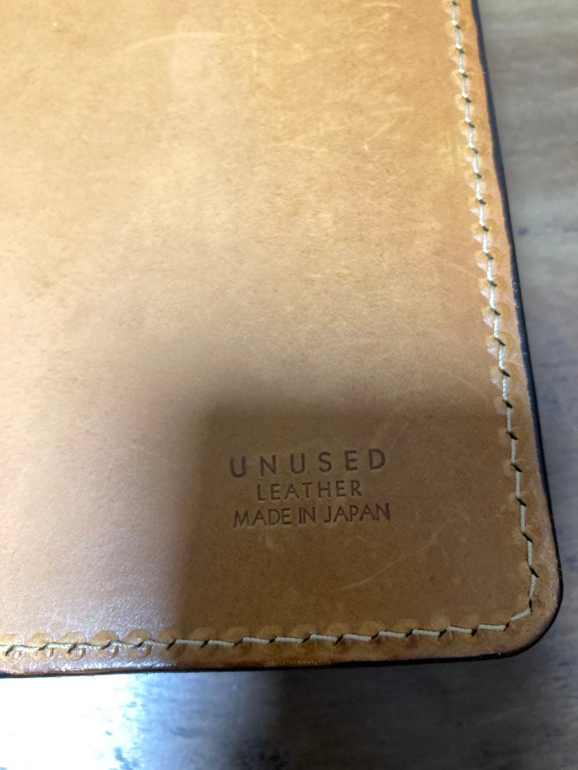 バインダー　レザー　A4 UNUSED