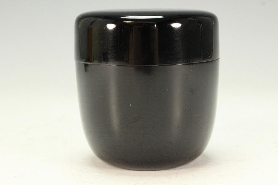 茶道具 輪島塗 棗 高7.5cm 共箱(K-LC663)