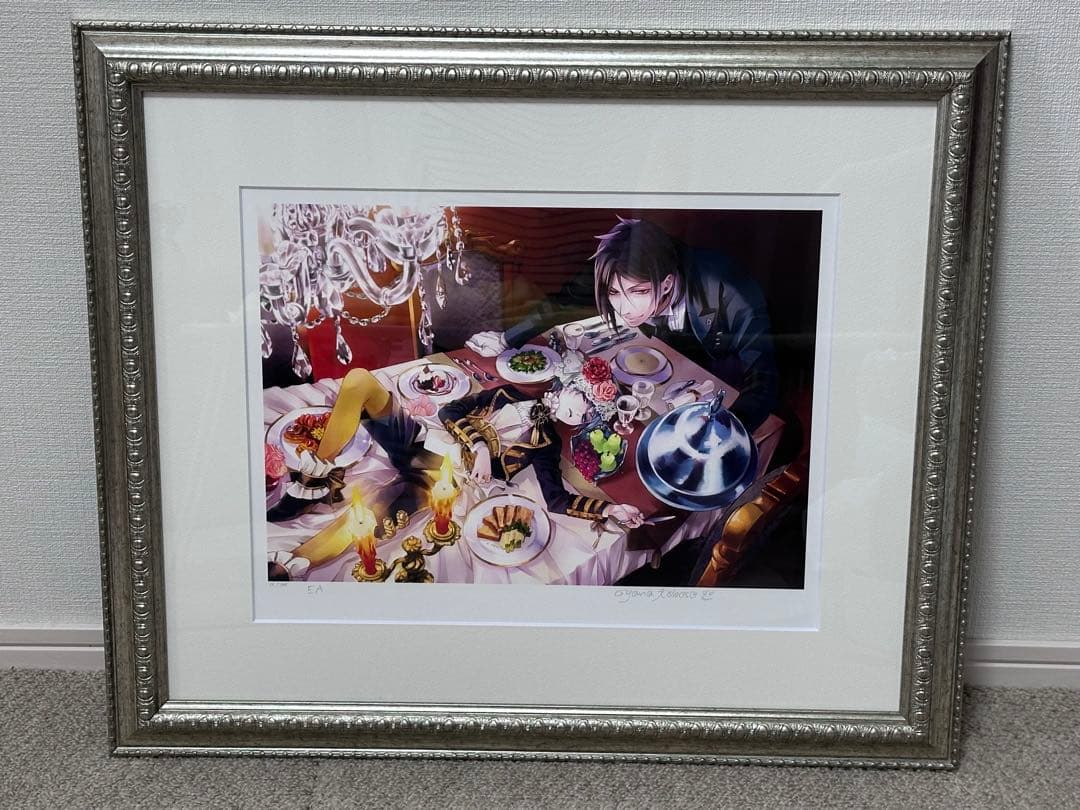 黒執事 原画展 数量限定 サイン入り 複製原画 枢やな