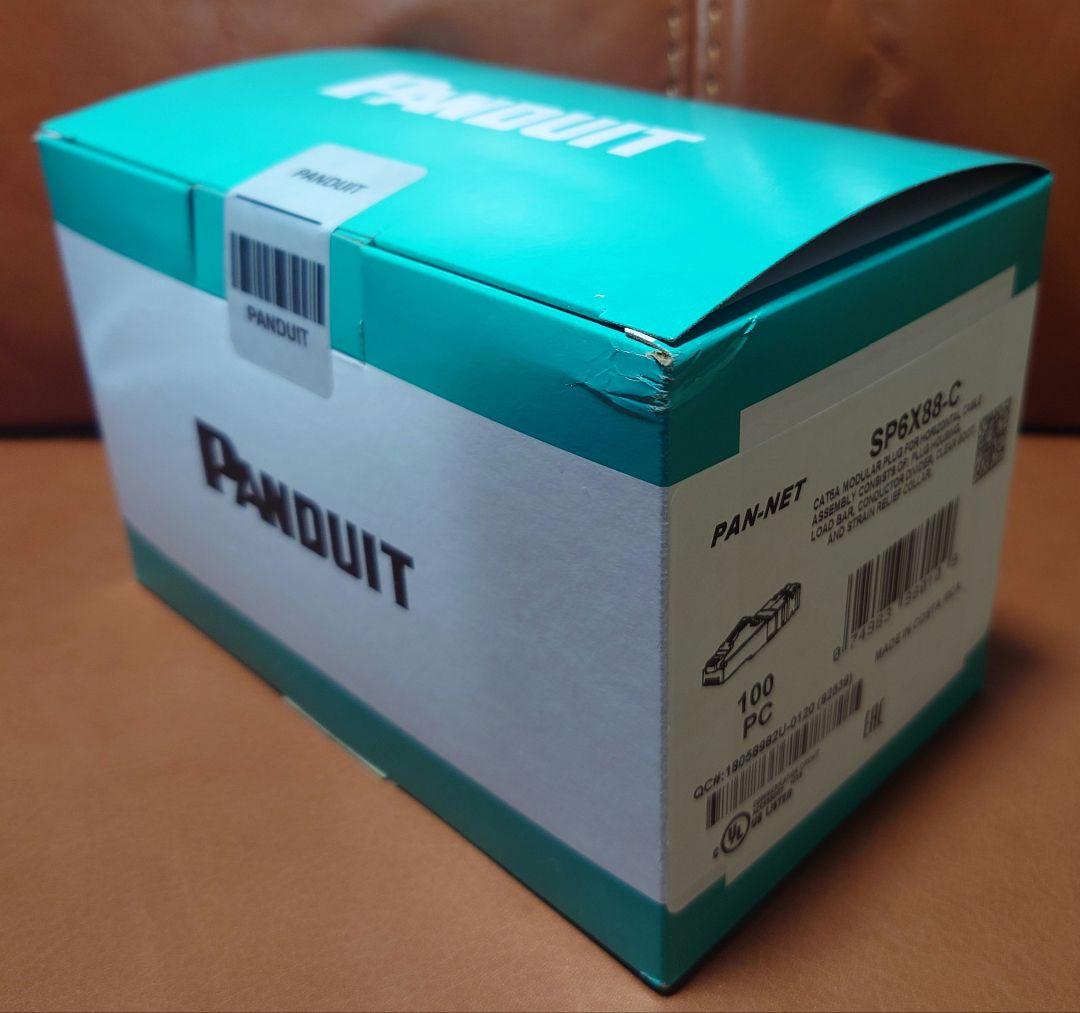 PANDUIT CAT6A モジュラープラグ SP6X88-C 100個　新品