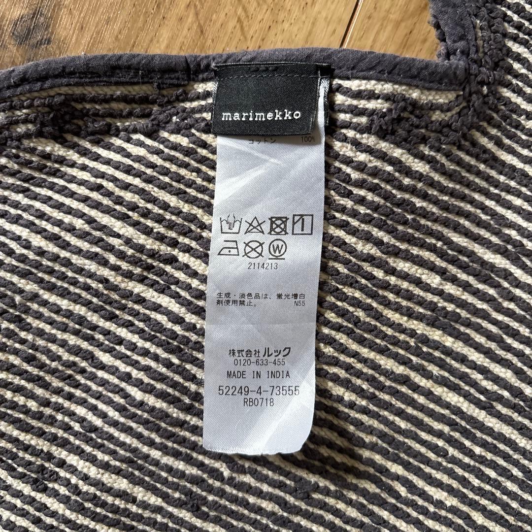 marimekko マリメッコ UNIKKOバスマット ダークグレー