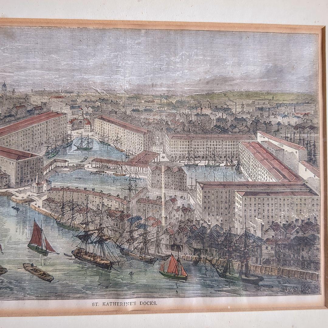 英国　アンティーク額装品