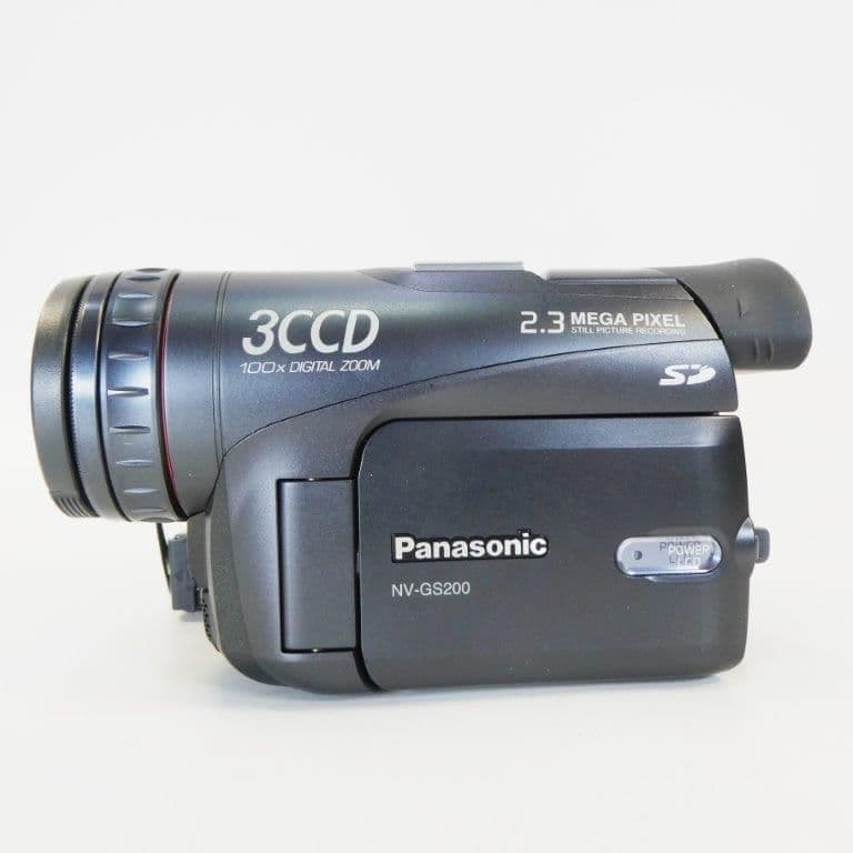 美品・動作良好 パナソニックNV-GS200 MiniDVビデオ DVD化に最適