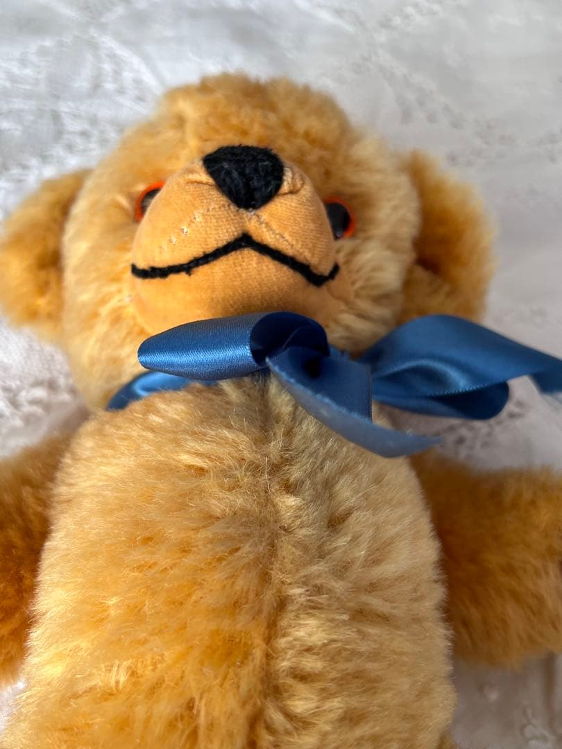 チーキー　メリーソート　ヴィンテージテディベア　アンティーク　モヘア