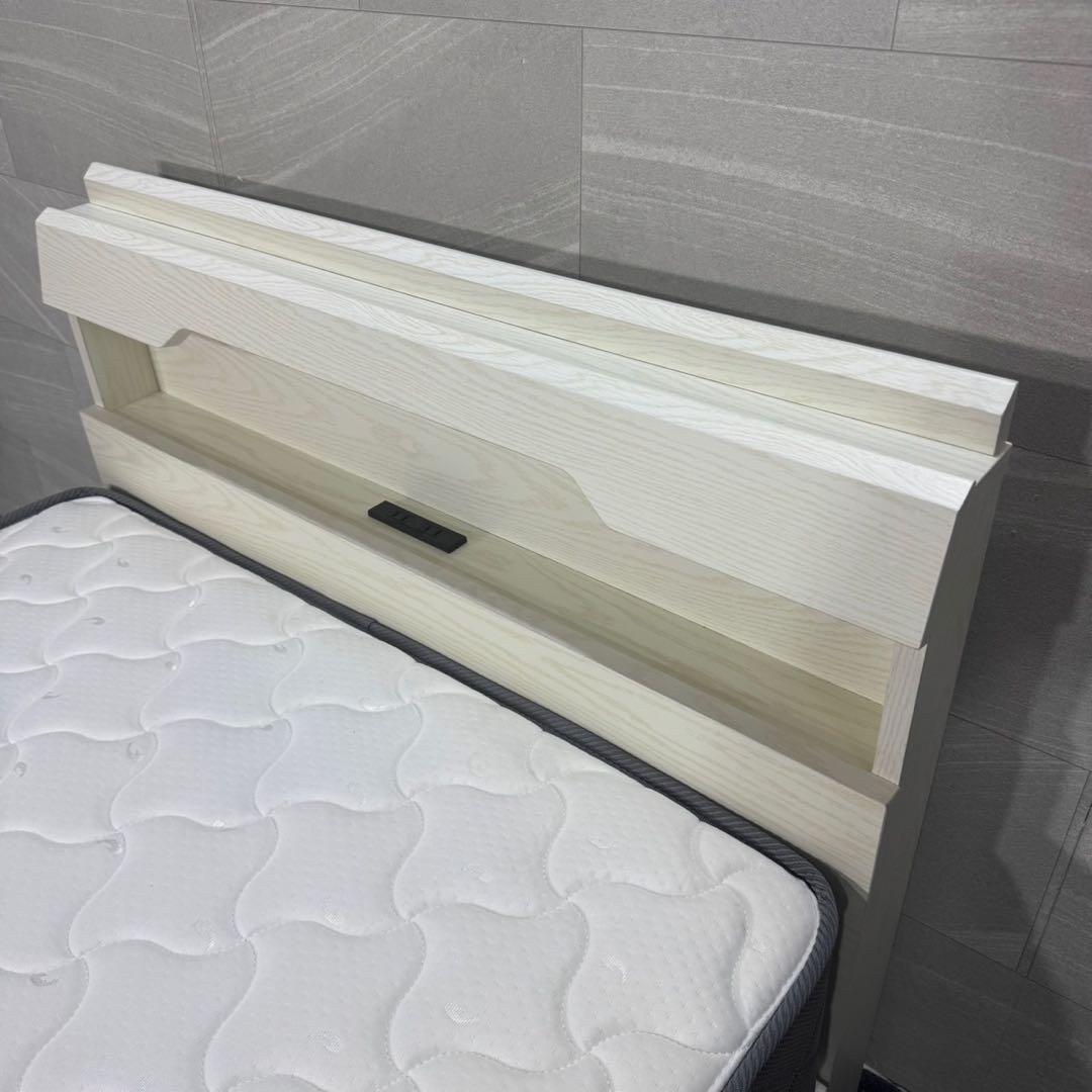 シングルベッド マットレス フレームセット 収納付き 格安 お得 d4074
