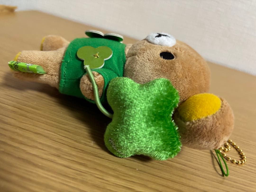 リラックマ ぶらさげぬいぐるみ　マスコット 映画 クローバー　#1