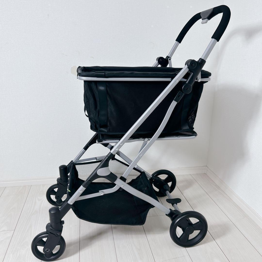 ♡使用頻度少なめ♡ エコカ　ショッピングカート　買い物カート　EcoCa 黒