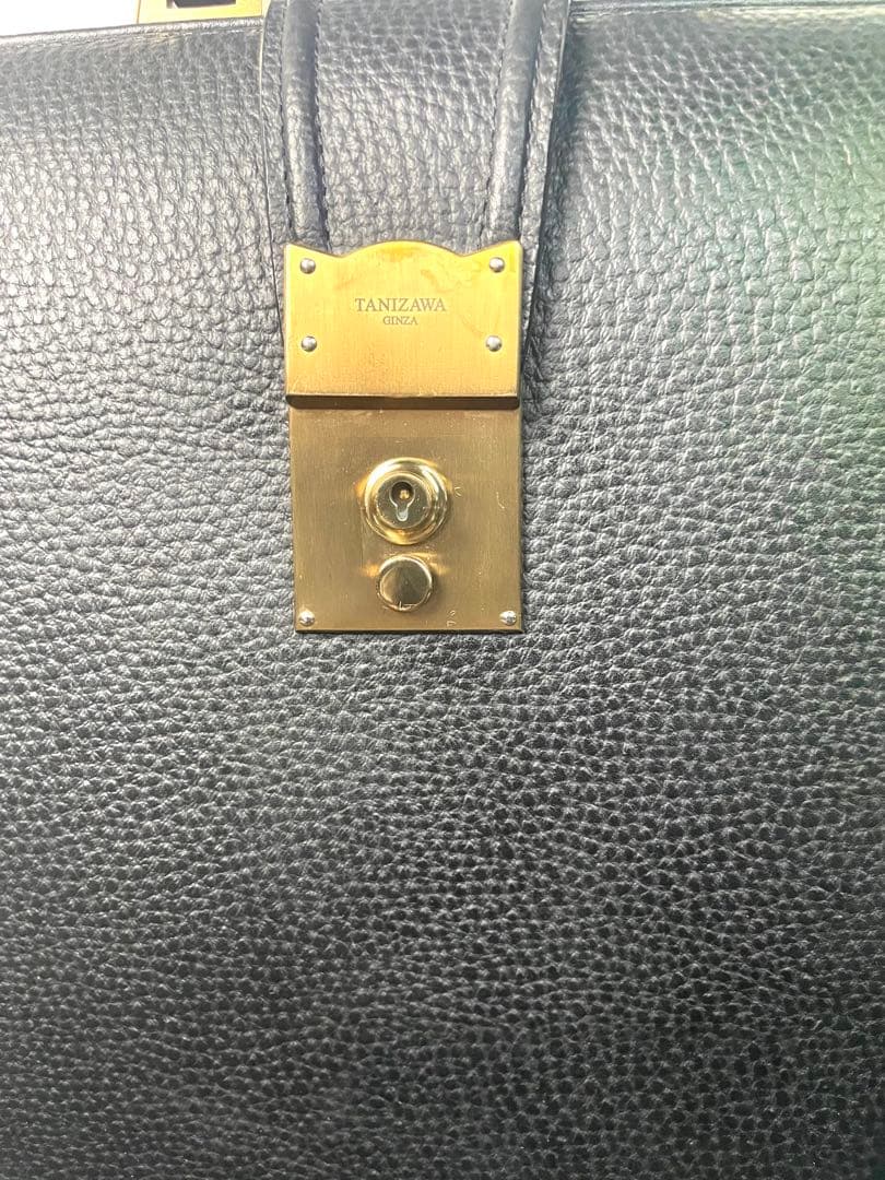 TANIZAWA GINZA 銀座タニザワ ダレスバッグ　本革 ビジネスバッグ