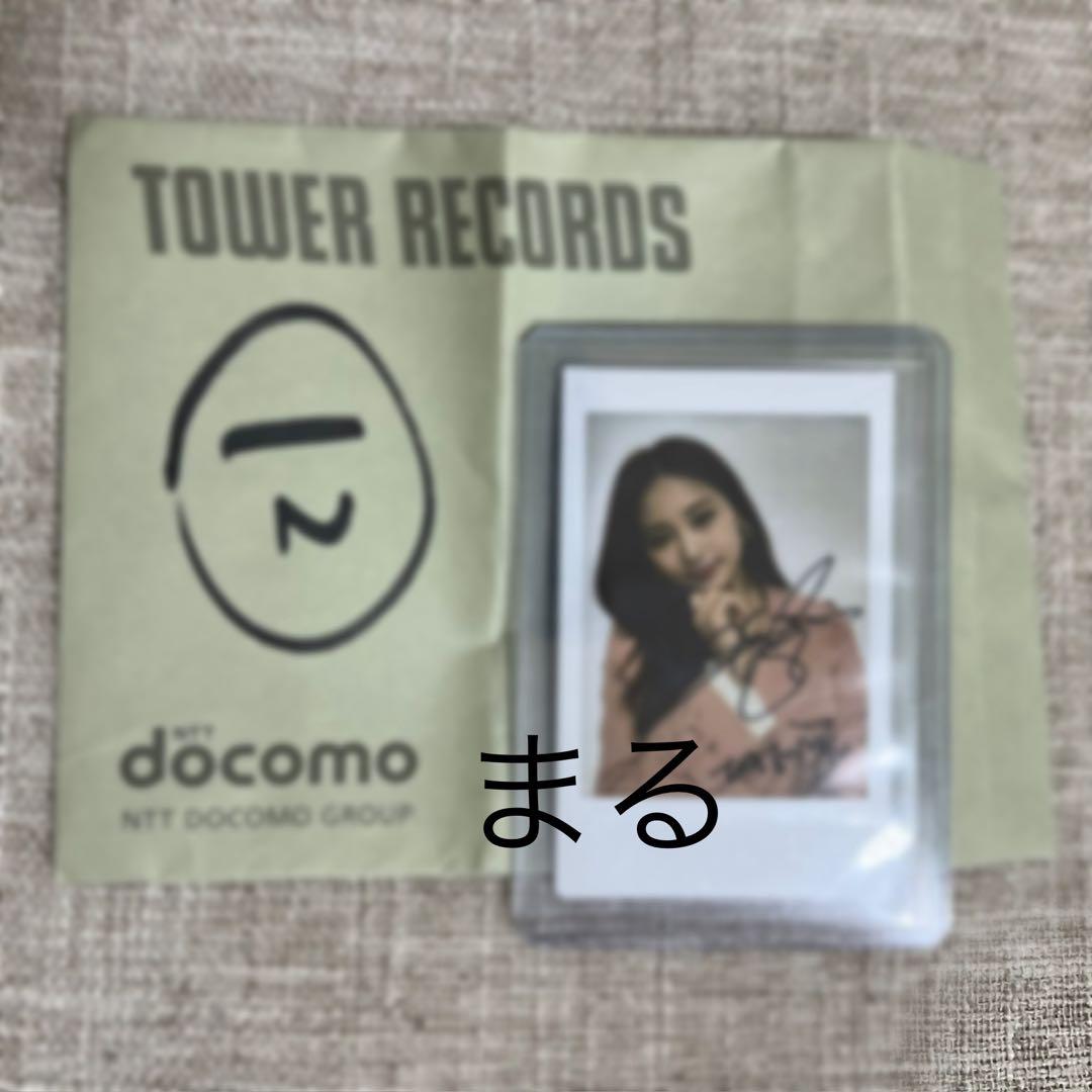 twice チェキ ツウィ 直筆サイン ポラロイド