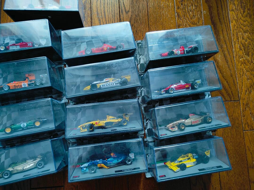 DeAGOSTINI F1 マシンコレクション 1/43 17台 ミニカー 模型