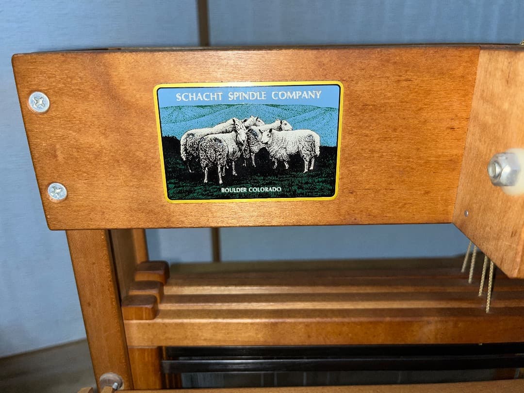 ア*ん様 4枚綜絖レバー式卓上織り機　シャクトスピンドル社製＋筬4枚