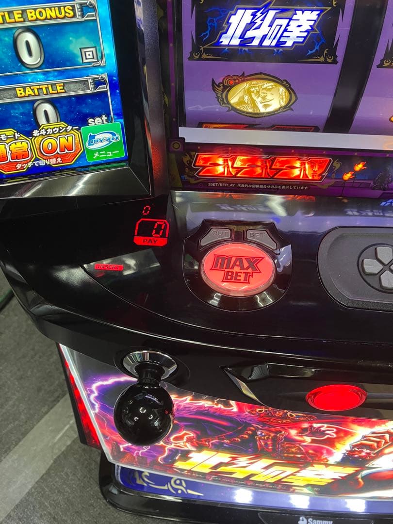 スマスロ実機 パチスロ L 北斗の拳 ケンシロウパネル ユニット付⭕️送料無料⭕️