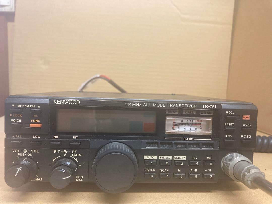 ケンウッドオールモードトランシーバー　TR-751 動作未確認